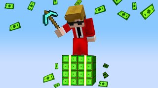 Minecraft But Its One Millionaire Block [upl. by Lorrac]