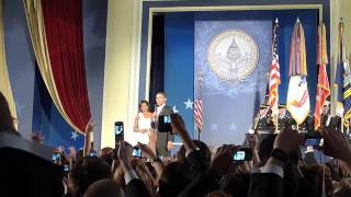 President Barack Obama at the Eastern Inaugural Ball [upl. by Deevan77]