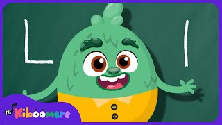 Letter L Song  THE KIBOOMERS Preschool Phonics Sounds  Uppercase amp Lowercase Letters [upl. by Adebayo]