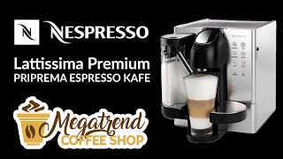 Kafe aparat DeLonghi Lattissima Premium espresso kafa  priprema [upl. by Power]