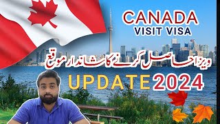 Canada Visitor Visa Updates 2024  Canada Visitor Visa Processing Time [upl. by Horodko]