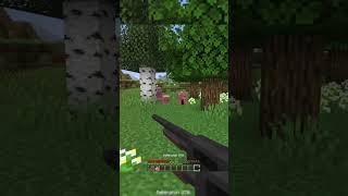 Pig didnt know what was coming😭😭 minecraftmemes [upl. by Ebbie649]