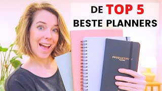 DE TOP 5 PLANNERS VAN DIT MOMENTDe Beste Planners Om Te Plannen [upl. by Nivets]