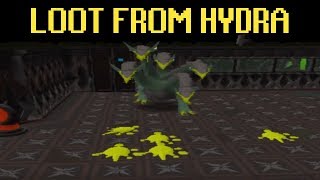 Loot From A WHOLE TASK Of Alchemical Hydra OSRS [upl. by Juieta693]