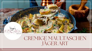 Cremige Maultaschen „Jäger Art“ [upl. by Milton]