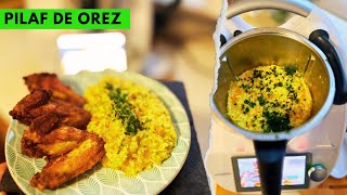 Pilaf de orez cu legume  retetethermomixtm6 [upl. by Idolla]