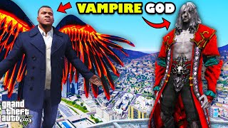 Franklin Become a VAMPIRE GOD in GTA 5  SHINCHAN and CHOP [upl. by Yenruoc]