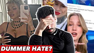 SHIRIN DAVID bekommt Dummen Hate [upl. by Adaline178]