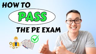 Tips on How to Pass the PE Exam Your First Attempt  PE Civil Engineer [upl. by Ardnek]