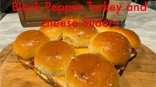 Delicious Turkey and Cheddar Sliders [upl. by Kalam]