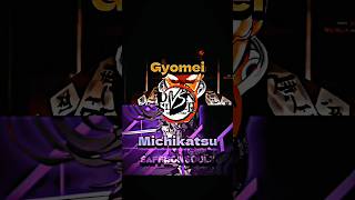 Gyomei Himejima VS Michikatsu Tsugikuni  Demon Slayer shorts [upl. by Erreipnaej930]