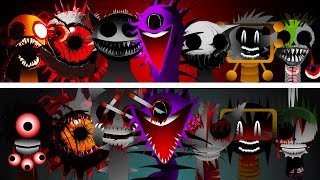 Phase 6 VS Phase 7 in Incredibox Sprunki Mix [upl. by Nevaj913]