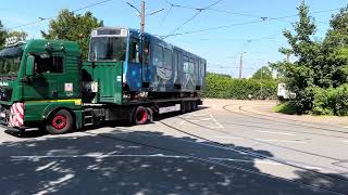 StadtbahnDortmund Abholung von B100S 408 [upl. by Eeima]