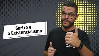 Sartre e o Existencialismo  Brasil Escola [upl. by Ateuqal]