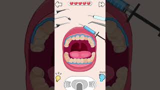 Teeth cleaning cleaning doctor ytshorts games suscribe like [upl. by Holofernes]