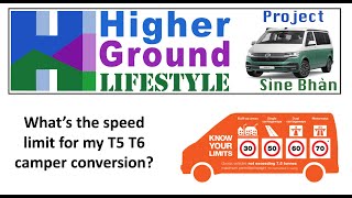 What’s The Speed Limit For My VW T5 T6 T61 Camper in the UK and does the V5 definition matter [upl. by Shulock]