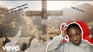 Lil Nas X  J CHRIST Official Video REACTION HE ATE DOWWWN [upl. by Ahsila]