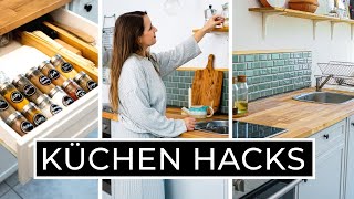 DIY HACKS amp Tipps zum KÜCHEN ORGANISIEREN  Endlich Ordnung in der Küche  DIY Mamis [upl. by Lenard]