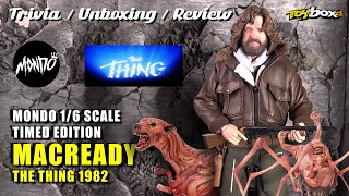 The Thing 20 Trivias amp Mondo 16 RJ MACREADY Timed Edition Unboxing  Review [upl. by Adnak]