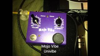 Vibratone vs Univibe [upl. by Yttam547]