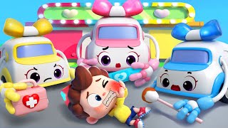 Super Rescue Song  Ambulance Help Me  Street Vehicles  Nursery Rhymes amp Kids Songs  BabyBus [upl. by Barkley]