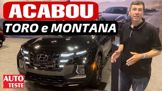 Picape da Hyundai vai desbancar Toro e Montana em 2025  AUTOTESTE [upl. by Attelrac146]