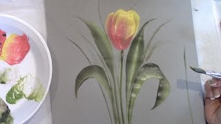 One Stroke Fast and Simple Tulip [upl. by Leonsis]