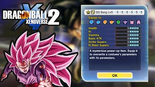 How To Make A GODLY QQ Bang Xenoverse 2 2021 Method GLITCH [upl. by Epolenep]