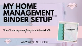 Home Management Binder Flip Through [upl. by Gautier]