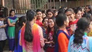 Sandli sandli naina vich song  group dance by student of DrSNMC Jodhpur [upl. by Nossyla96]