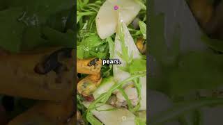 Quick amp Elegant Pear and Goat Cheese Salad [upl. by Ahtilat]