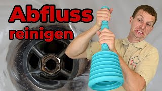 Abfluss reinigen  Wie du deinen Küchenabfluss reinigst [upl. by Imis352]