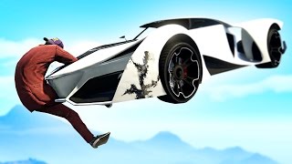 EXTREME RUNNERS vs FLYING CARS GTA 5 Funny Moments [upl. by Atoked339]