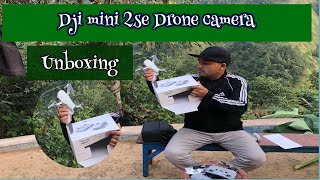 DJI mini 2 se Drone unboxing  unboxing vlog dji mini 2 se  drone camera  Krishna Chhetri [upl. by Chappy]