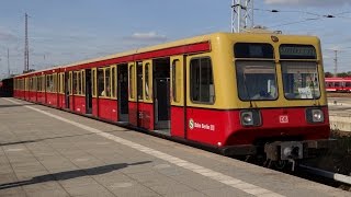 SBahn Berlin Baureihe 485 auf der S1 Sonderfahrt 1080p50 ᴴᴰ [upl. by Ahsinet470]