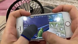 iPhone 5S PUBG Mobile FAST REFLEX 🔥 4 FINGER HANDCAM GAMEPLAY 😱 [upl. by Orville]