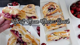 Cherry Cream Cheese Danish [upl. by Dacia]