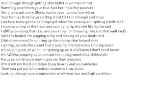 Sprite Beatz  Undaground Choppers 6 LYRICS ON SCREEN [upl. by Santini454]