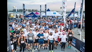 Bupa First Ever Dubai Canal Run [upl. by Breech]