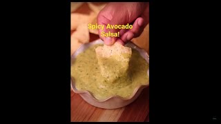 Street Style Spicy Avocado Salsa [upl. by Ariik]