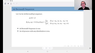 1106 The iid Bernoulli Sequence and The Binomial Counting Process [upl. by Anifares]