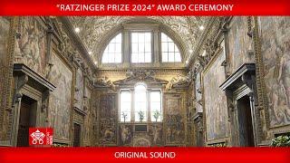 22 november 2024 “Ratzinger Prize” award ceremony [upl. by Tome]