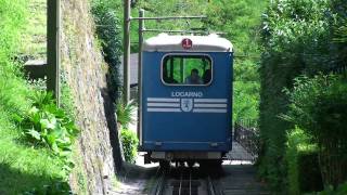 Funicolare no 1 Madonna del Sasso Orselina  Locarno [upl. by Ijic996]