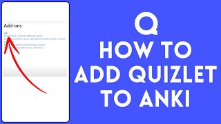 How to Add Quizlet to Anki 2024  Include Quizlet to Anki [upl. by Noreg]