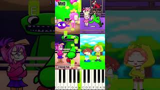 Touch me I scream meme COMPLETE EDITION  Garten of Banban SkinnyPale  Piano Tutorial [upl. by Raf]