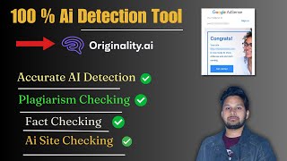 Best Ai Detection Tool For Google AdSense in 2024  Originalityai [upl. by Eerak]