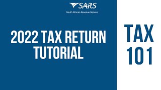 How to submit your 2022 tax return  SARS eFiling Tutorial [upl. by Margalit]