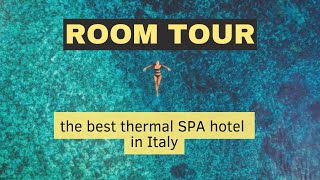 Terme di Saturnia the best thermal SPA hotel in ITALY room tour travel italy [upl. by Shandy]