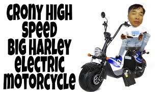 crony high speed big Harley electric motorcycle [upl. by Atrice]