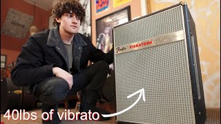 This Guitar Pedal is MASSIVE Vibratone [upl. by Ingemar]